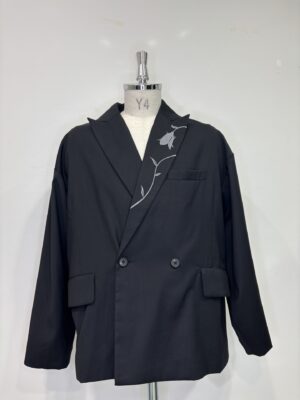 MENS ブラック テーラードジャケット