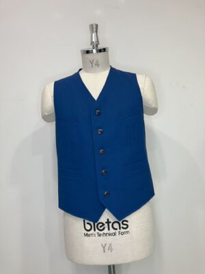MENS ブルー ベスト・ジレ