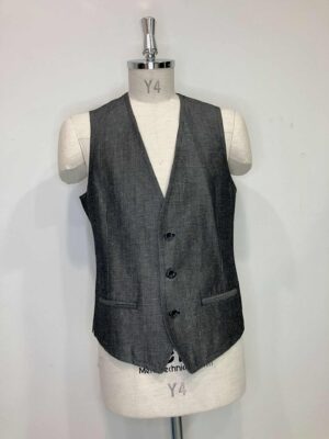 MENS グレー ベスト・ジレ