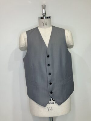 MENS グレー ベスト・ジレ