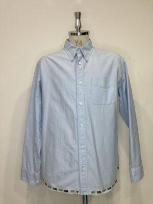 MENS ブルー シャツ