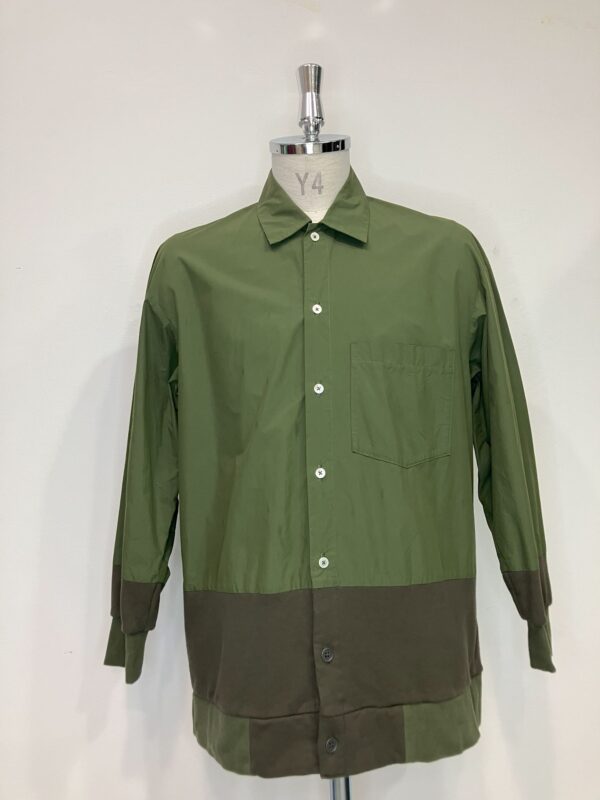 MENS カーキ シャツ