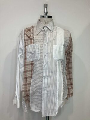 MENS ブラウン シャツ