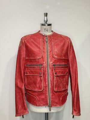 MENS レッド ブルゾン