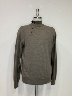 MENS ベージュ ニット・カーディガン
