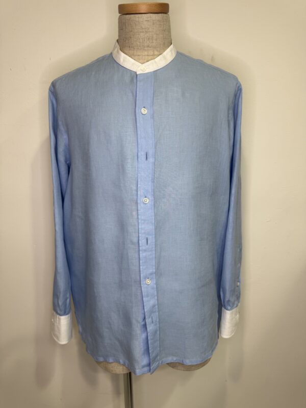 MENS ブルー シャツ