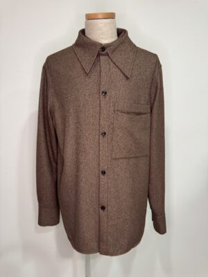 MENS ブラウン シャツ