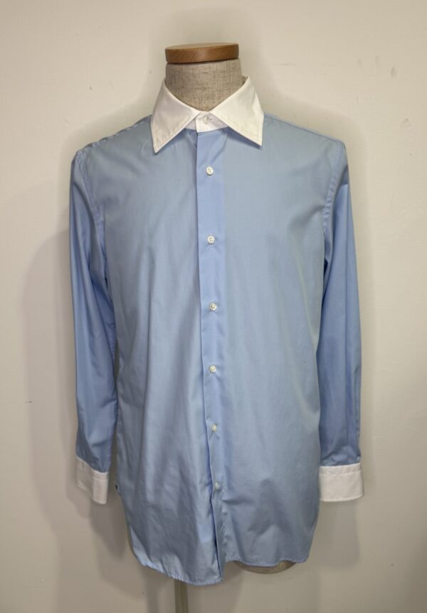 MENS ブルー シャツ