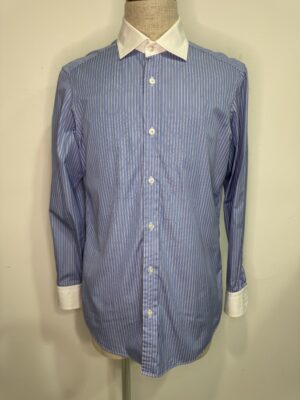 MENS ブルー シャツ