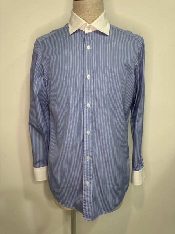 MENS ブルー シャツ