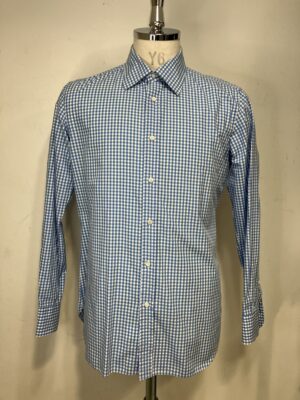 MENS ブルー シャツ