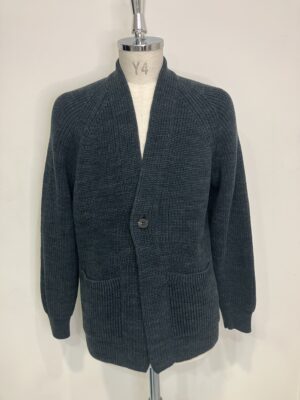 MENS ネイビー ニット・カーディガン