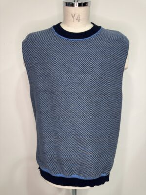 MENS ブルー ベスト・ジレ