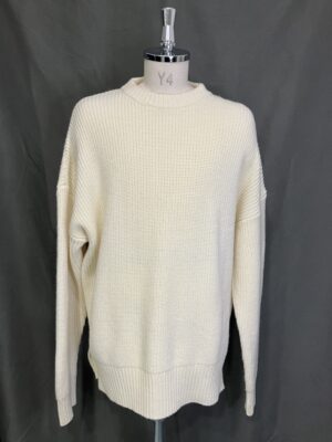 MENS ホワイト ニット・カーディガン