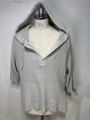 MENS グレー ニット・カーディガン