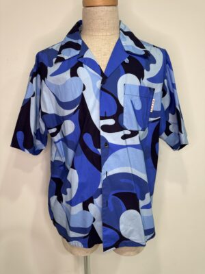 MENS ブルー シャツ