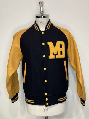 MENS ネイビー、イエロー ジャケット