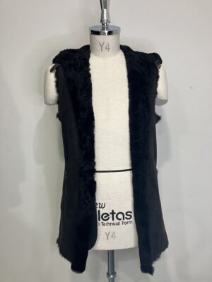 MENS ブラック ベスト・ジレ