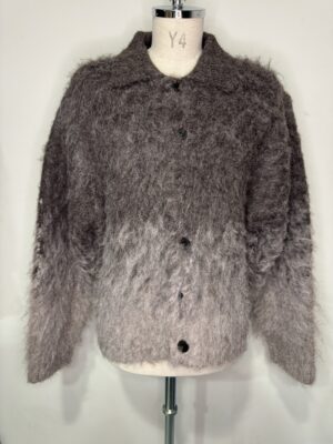 MENS ブラウン ニット・カーディガン