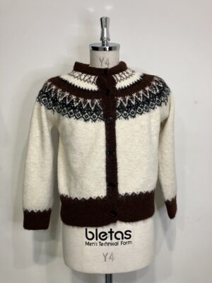 MENS ブラウン ニット・カーディガン