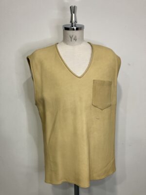 MENS イエロー ベスト・ジレ