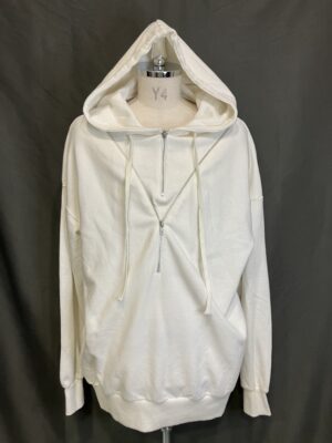 MENS ホワイト フーディー・スウェット