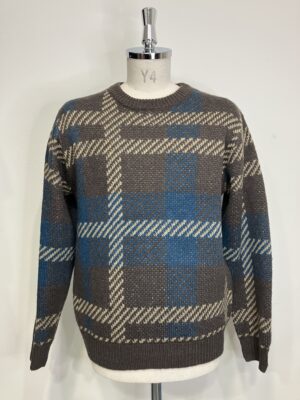 MENS ブラウン ニット・カーディガン