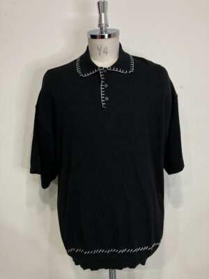 MENS ブラック ニット・カーディガン