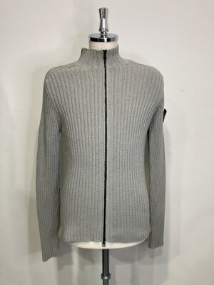 MENS グレー ニット・カーディガン