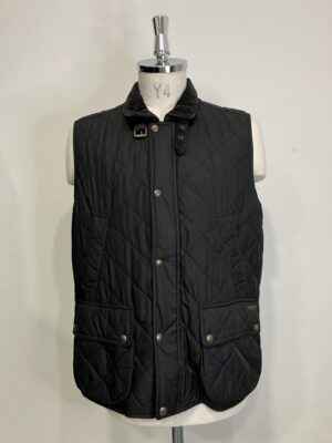 MENS ブラック ベスト・ジレ
