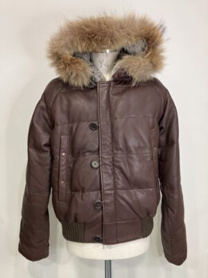 MENS ブラウン ダウンジャケット