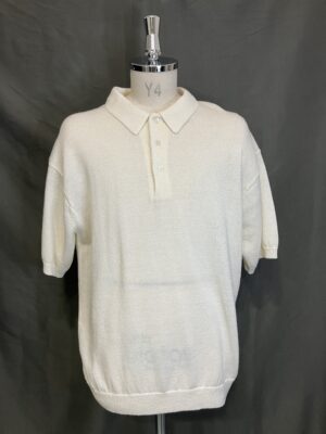 MENS アイボリー ニット・カーディガン