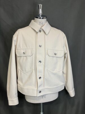 MENS アイボリー ブルゾン