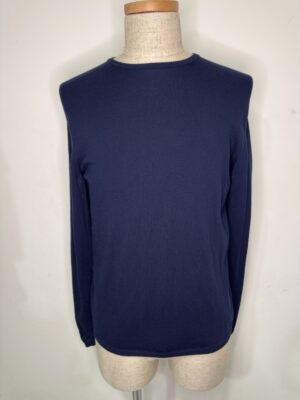 MENS ブルー ニット・カーディガン