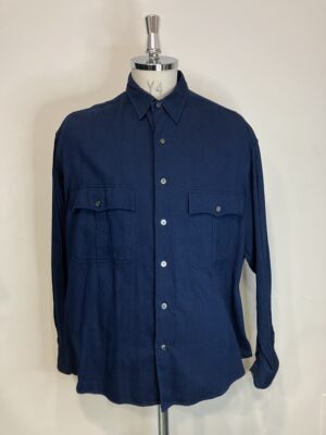 MENS ブルー シャツ