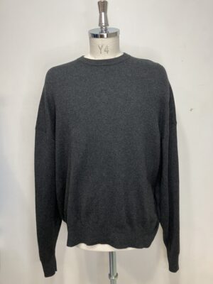 MENS グレー ニット・カーディガン