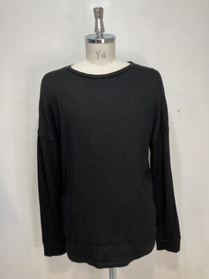 MENS ブラック ニット・カーディガン