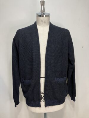 MENS ネイビー ニット・カーディガン