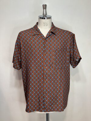 MENS オレンジ シャツ