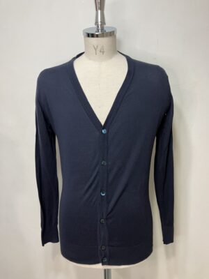 MENS ネイビー ニット・カーディガン