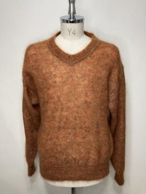 MENS ブラウン ニット・カーディガン