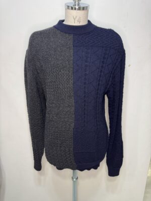 MENS ネイビー ニット・カーディガン