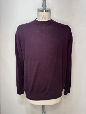MENS パープル ニット・カーディガン