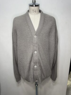 MENS ベージュ ニット・カーディガン