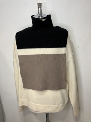 MENS アイボリー ニット・カーディガン