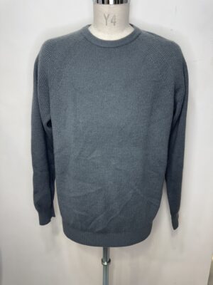 MENS グレー ニット・カーディガン