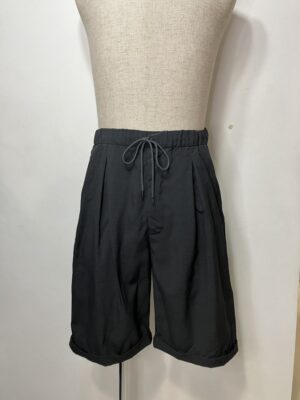 MENS ブラック ハーフ・ショートパンツ