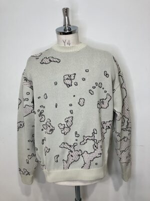 MENS ベージュ ニット・カーディガン