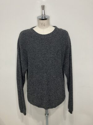 MENS グレー ニット・カーディガン