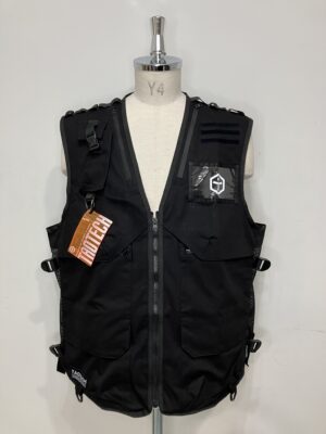 MENS ブラック ベスト・ジレ